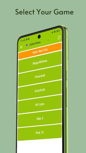 LottoGen - USA Lottery Numbers Screenshot 2
