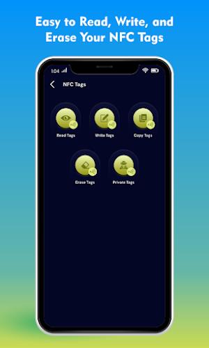 NFC Tag Reader, Writer & Erase Screenshot 1