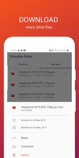 Yoteshin Drive - Cloud Manager Screenshot 3 