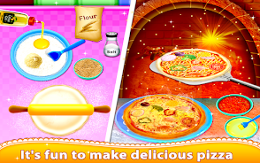 Italian Food Chef Cook Pizza Screenshot 2 