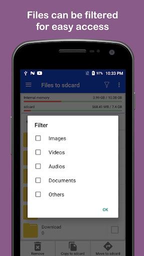 Copy / Move to sdcard Screenshot 3 