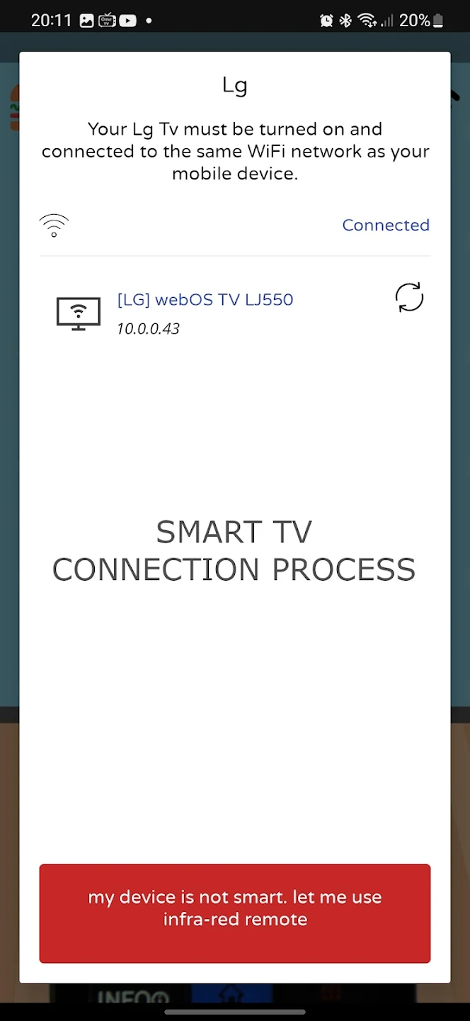 Remote For LG TV Smart WebOS Screenshot 2