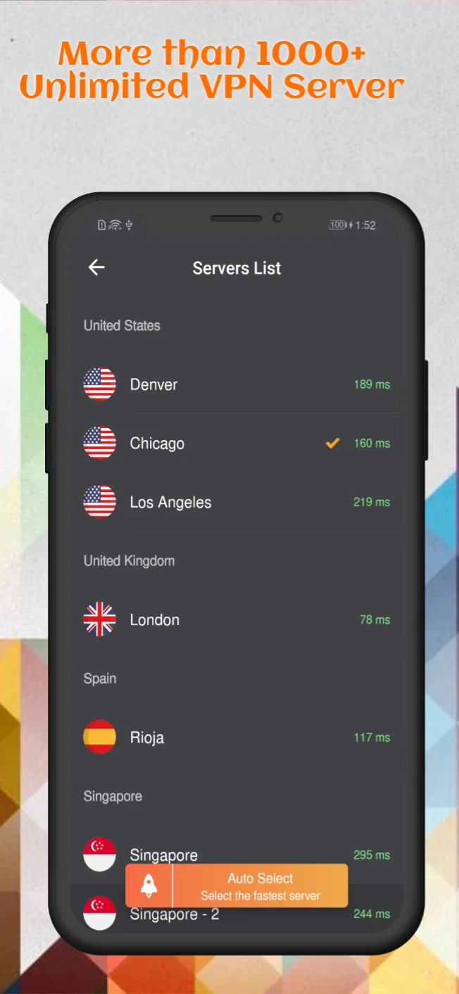 Llama VPN: Unlimited VPN Proxy Screenshot 1