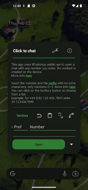 Click to chat Screenshot 3