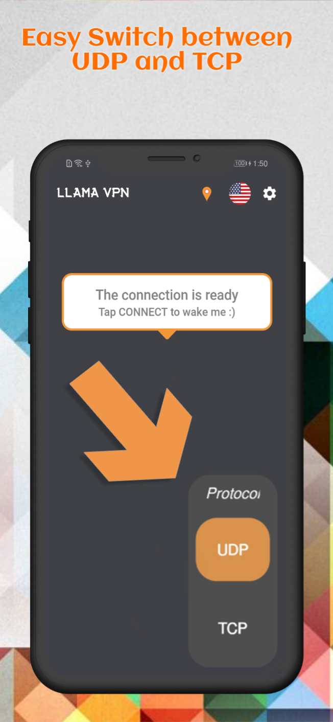 Llama VPN: Unlimited VPN Proxy Screenshot 3