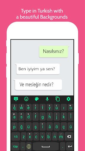 Turkish Language Keyboard Screenshot 2