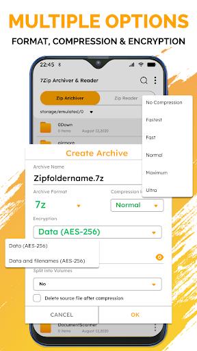 Zip RAR - File Compressor Screenshot 3