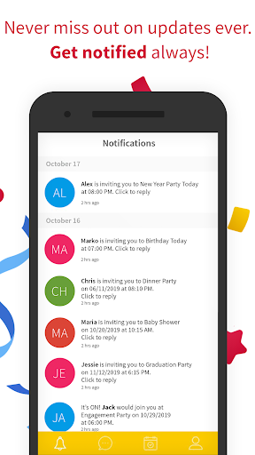 Party n Event Invitation Maker by Party Signup Screenshot 3