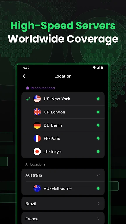 SafeShell VPN - Stream Freedom Screenshot 3 