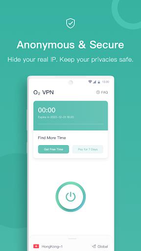 O2 VPN - Fast Secure VPN Proxy Screenshot 3