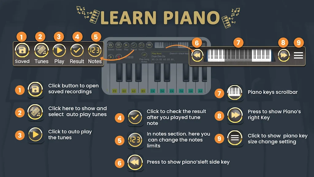 Piano Master : Learn Piano Screenshot 1 