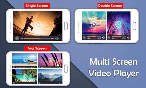 Multi Screen Video Player Screenshot 1