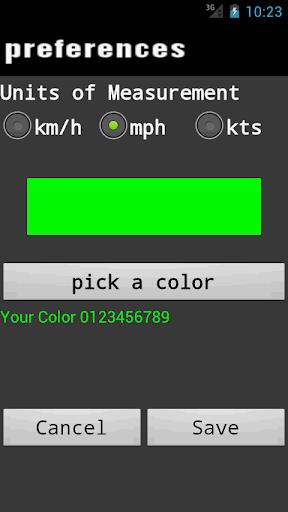 GPS HUD Speedometer Screenshot 2 