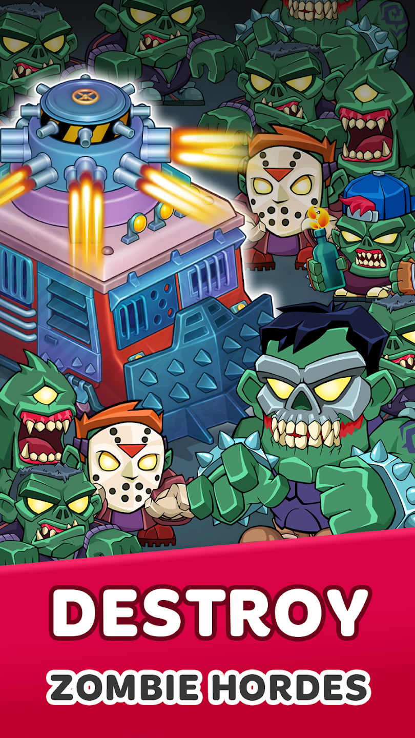 Zombie Van: Tower Defense TD Screenshot 4 