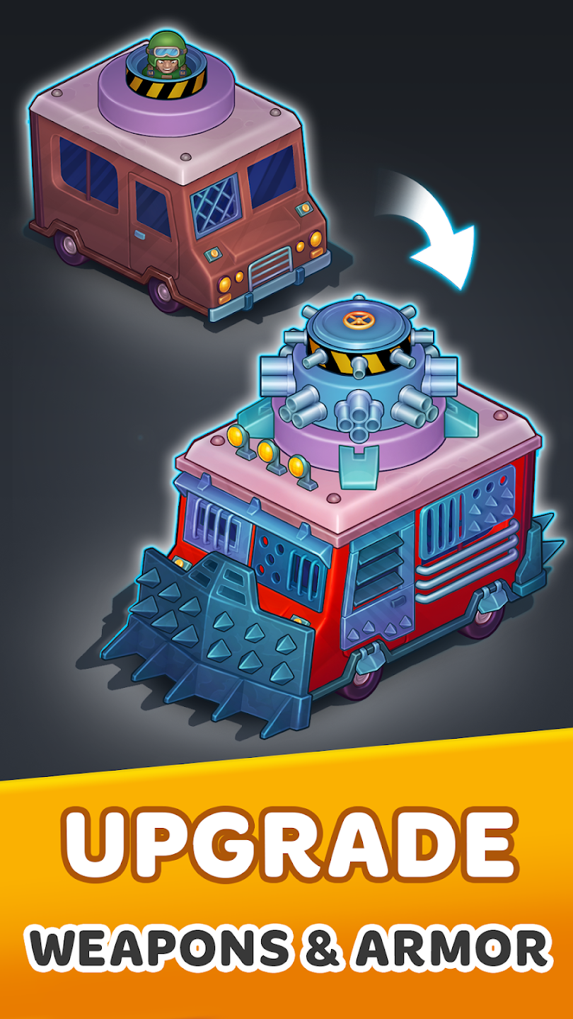 Zombie Van: Tower Defense TD Screenshot 1