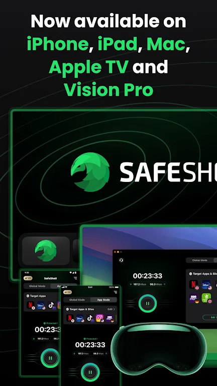 SafeShell VPN - Stream Freedom Screenshot 4 