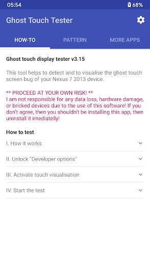 Ghost Touch Tester Screenshot 1 