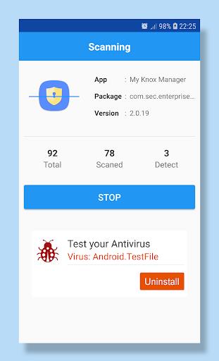 1 Antivirus: one Click to Scan Screenshot 2 