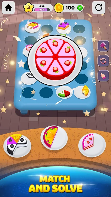 Cake Sort 3D - Sorting Games Screenshot 3