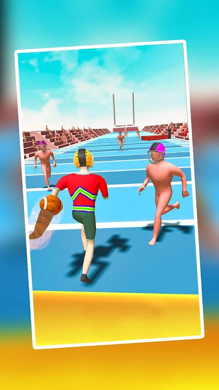 Rugby Ball Rush - Earn BTC Screenshot 4 