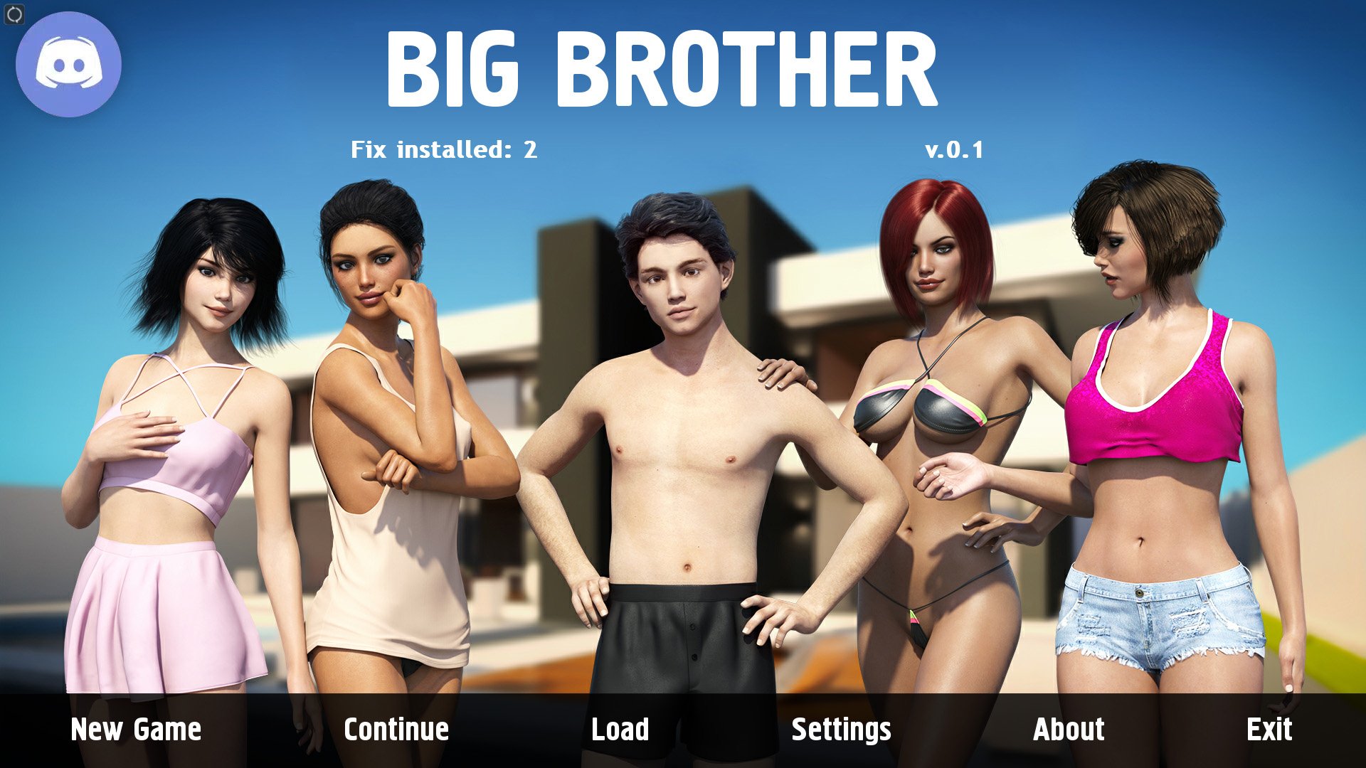 Big Brother: Ren’Py – Remake Story Screenshot 3