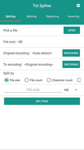 Txt Spliter Screenshot 1 