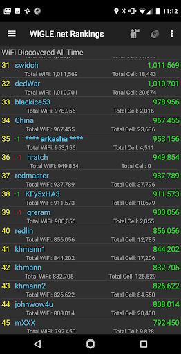 WiGLE WiFi Wardriving Screenshot 2 