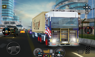 Euro Truck Transport Cargo Sim Screenshot 3 