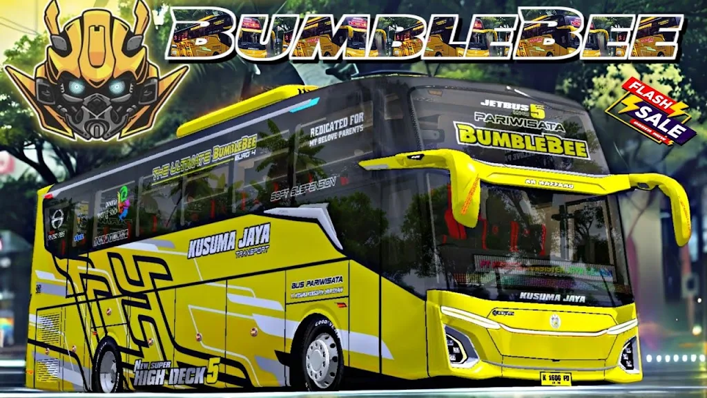 Bus Pecel Balap Bumblebee Screenshot 2 