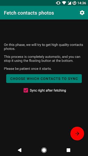 Contacts Sync (requires ROOT) Screenshot 2