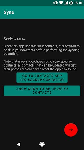 Contacts Sync (requires ROOT) Screenshot 3