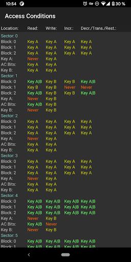 MIFARE Classic Tool Screenshot 4 