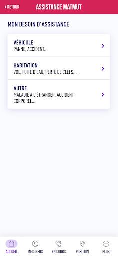 Assistance Matmut Screenshot 3