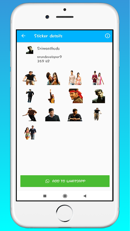 Mahesh Babu Stickers Screenshot 2