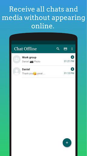 Chat Offline, Hidden Online Screenshot 1