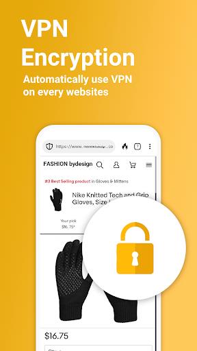 Ocean - Secure VPN Browser Screenshot 1