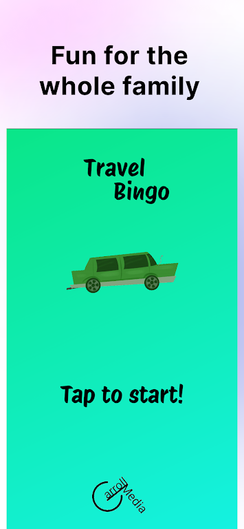 Travel Bingo - Road trip bingo Screenshot 1 