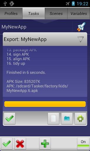 Tasker App Factory Screenshot 3 