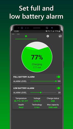 Charge Alarm: Full Low Battery Screenshot 2 