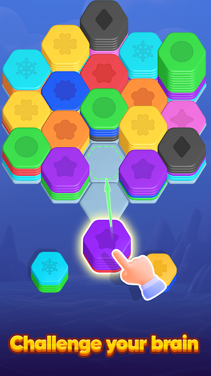 Royal Hexa: Sort Puzzle Screenshot 2