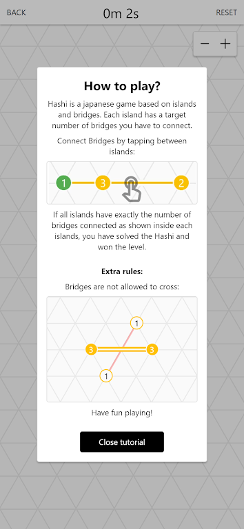 Hashi Bridges Lite Screenshot 2 