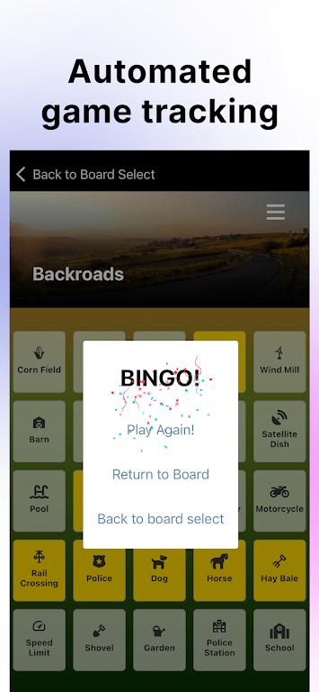 Travel Bingo - Road trip bingo Screenshot 3 