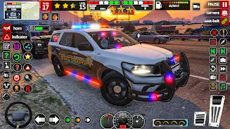 Cop Police Car Driving Game 3D Screenshot 1 