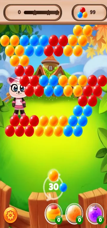 Bubbly Panda Puzzle Pop Screenshot 1 