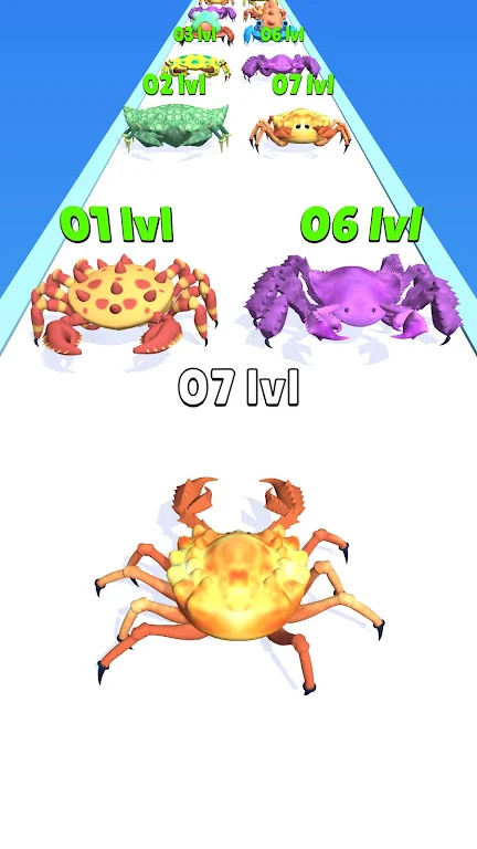 Crab Evolution Run Screenshot 2 