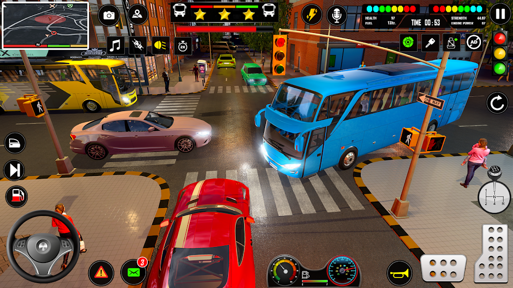 US Bus Simulator 3d Games 2024 Screenshot 2