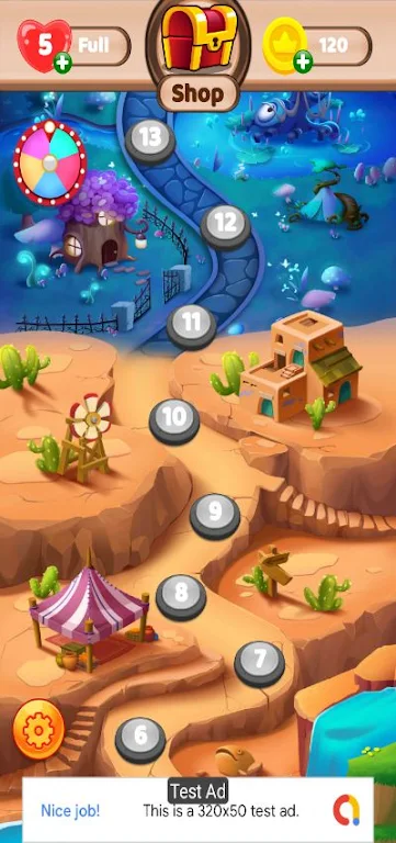 Bubbly Panda Puzzle Pop Screenshot 3