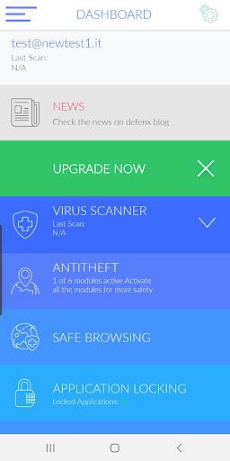Defenx Security Suite Screenshot 1