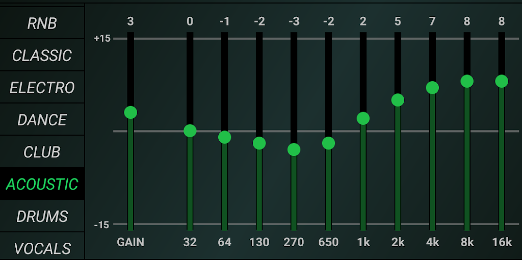 Eqfy Equalizer for Spotify Screenshot 3