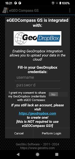 eGEO Compass GS by GeoStru Screenshot 2 